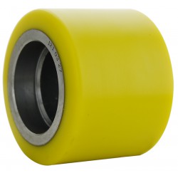 Pallet fork roller 80x60 mm