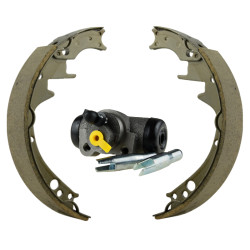 Brake shoe kit + cylinder...