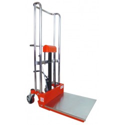 Pallet truck with platform...