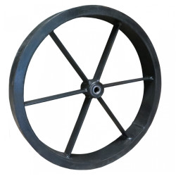 550x80 solid wheel on disc hub