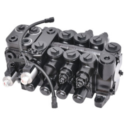 4-section hydraulic valve...