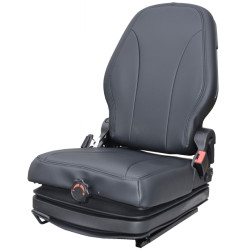 Heated seat with belt and...