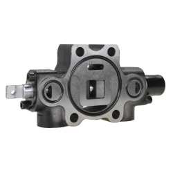 Valve section of the...