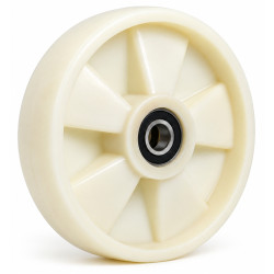 Complete nylon wheel for a...