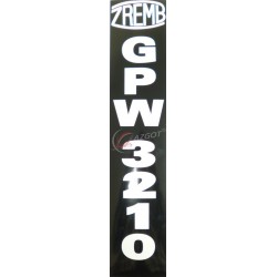 GPW 3210 sticker