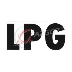 LPG sticker