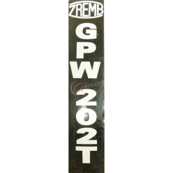 GPW 202T sticker