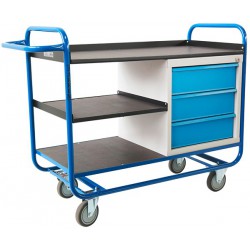 Tool Trolley with 3 Shelves...