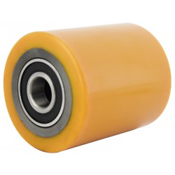 Roller with bearing for...