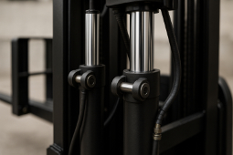 Mast lifting cylinders